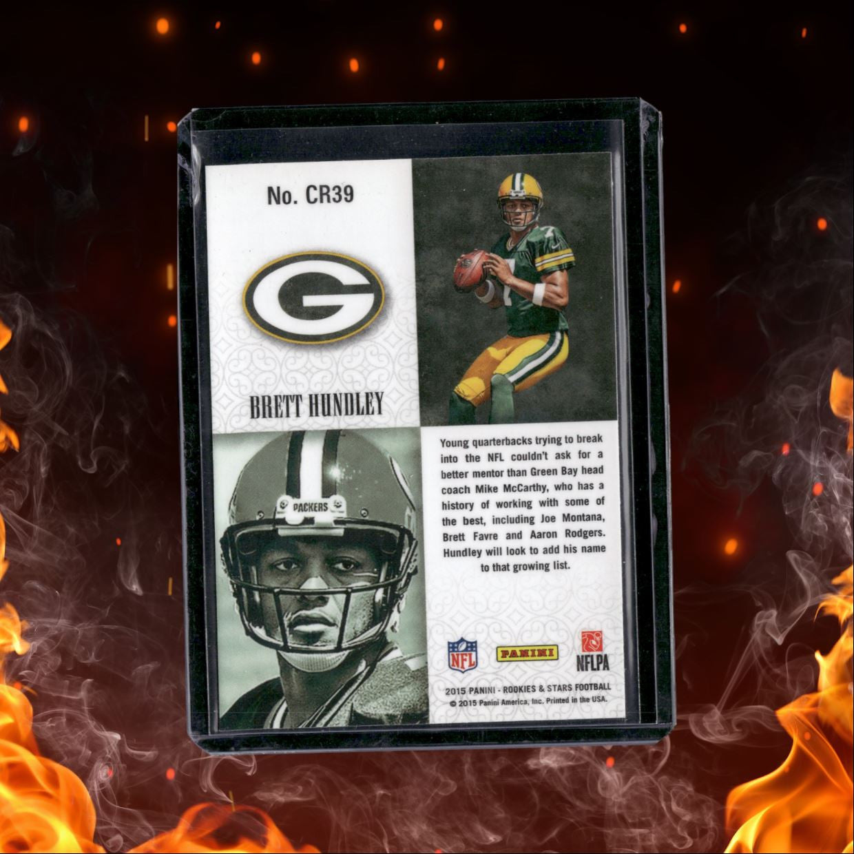 2015 Panini Rookies & Stars Brett Hundley Crusade Rookie #CR39