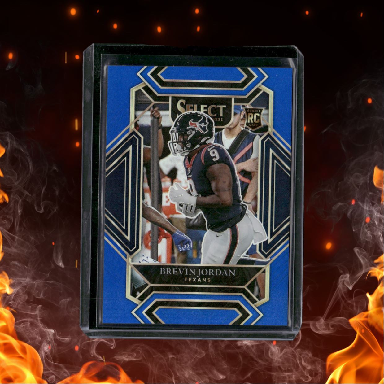 2021 Panini Select Brevin Jordan Blue Prizm Club Level Rookie 35/99 #294