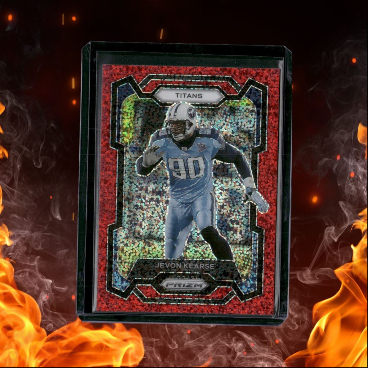 2023 Panini Prizm Jevon Kearse Red Sparkle Prizm #287