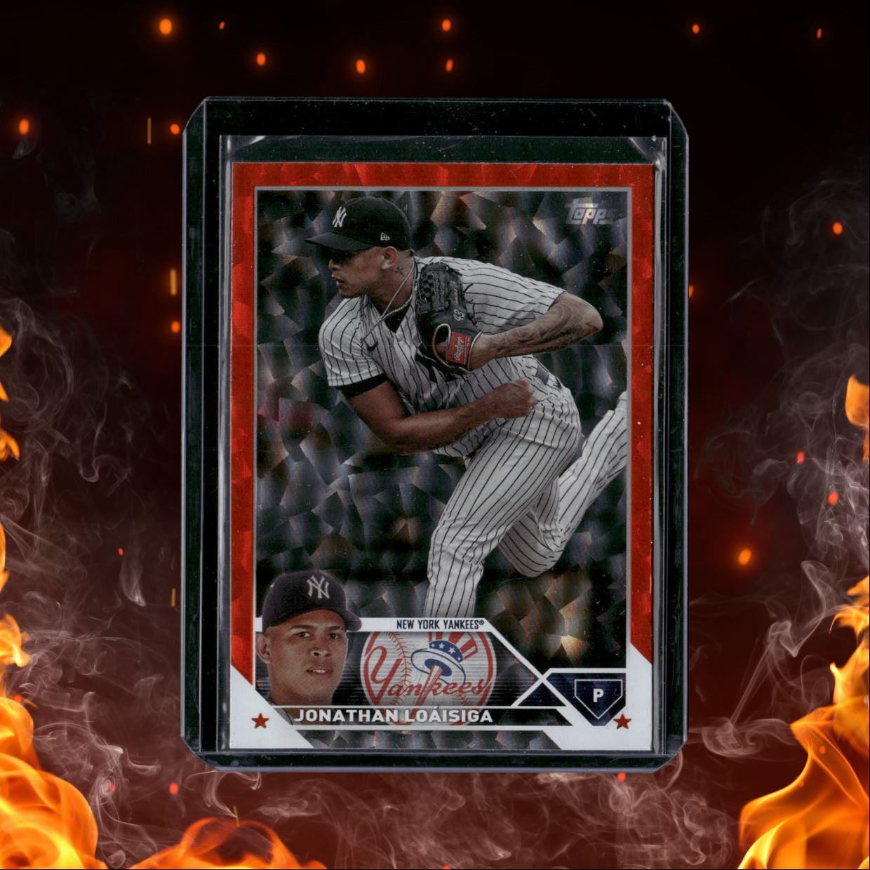2023 Topps Jonathan Loáisiga Orange Foil 274/299 #US227