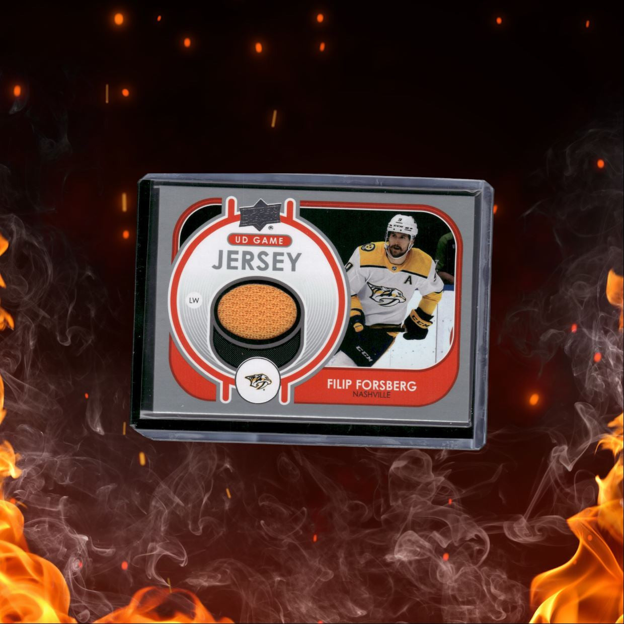 2021-22 Upper Deck Filip Forsberg UD Game Jersey #GJ-FF