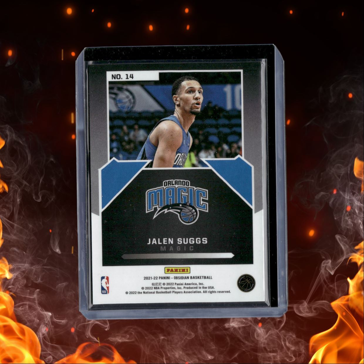2021-22 Panini Obsidian Jalen Suggs Magnitude Rookie #14