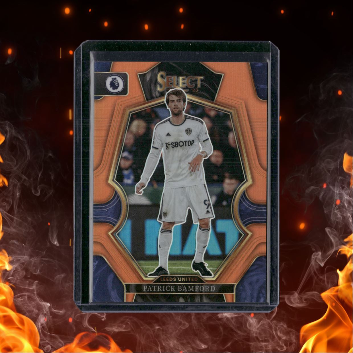 2022 Panini Select Patrick Bamford Mezzanine Orange Prizm 26/75 #135
