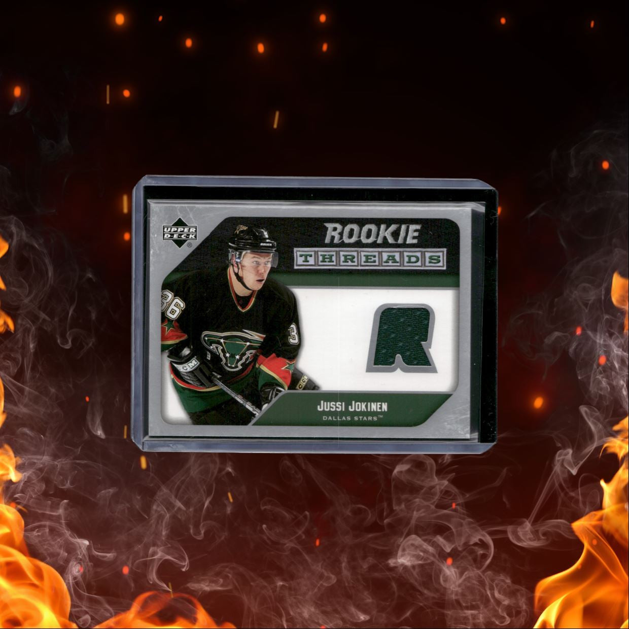 2005-06 Upper Deck Jussi Jokinen Threads Jersey Rookie #RT-JJ