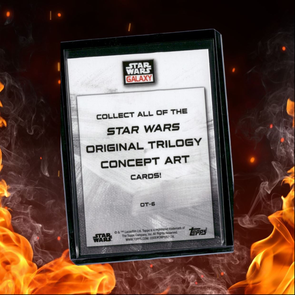 2022 Topps Star Wars Galaxy Chrome Tusken Raider Original Trilogy Concept Art