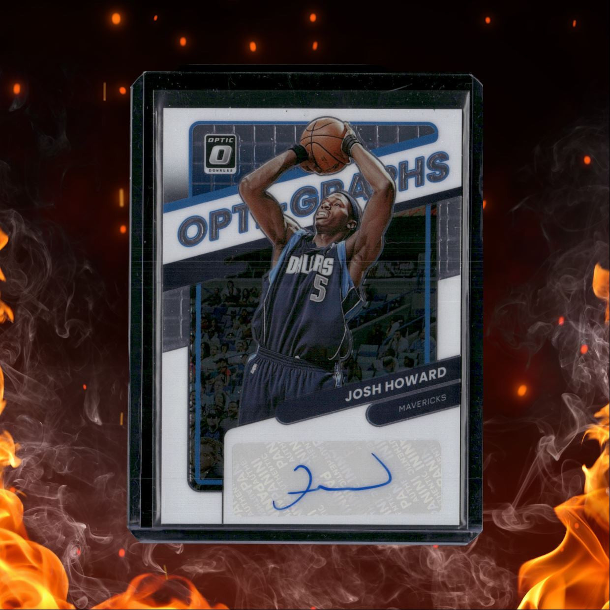 2021-22 Panini Donruss Optic Josh Howard Optic Graphs 07/99 #OG-JHW