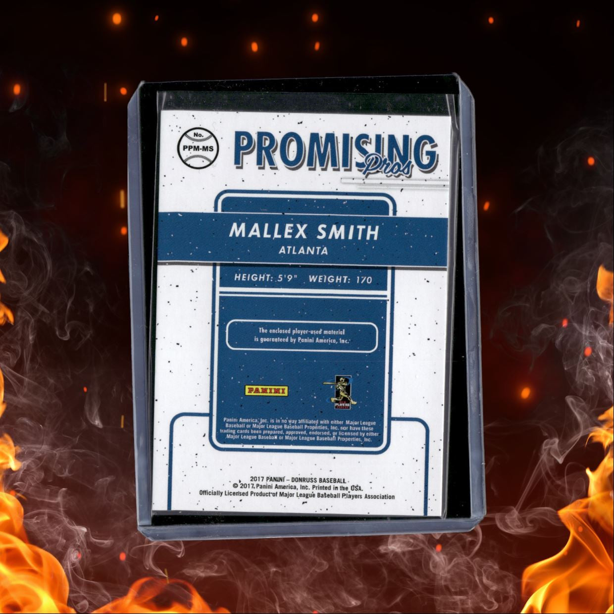2017 Panini Donruss Mallex Smith Promising Pros #PPM-MS
