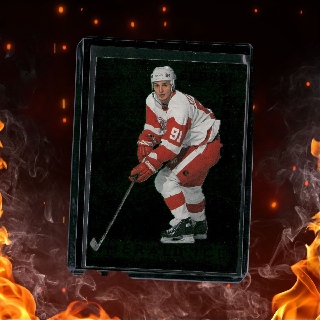 1995-96 Parkhurst International Influence Sergei Fedorov Emerald Ice #238