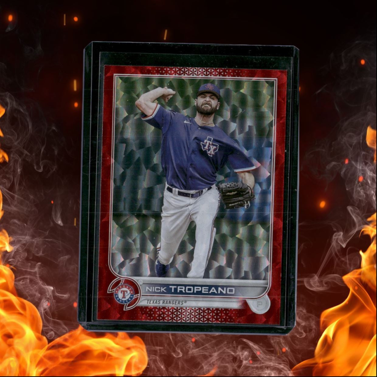 2022 Topps Update Nick Tropeano Red Foil 051/199 #US285