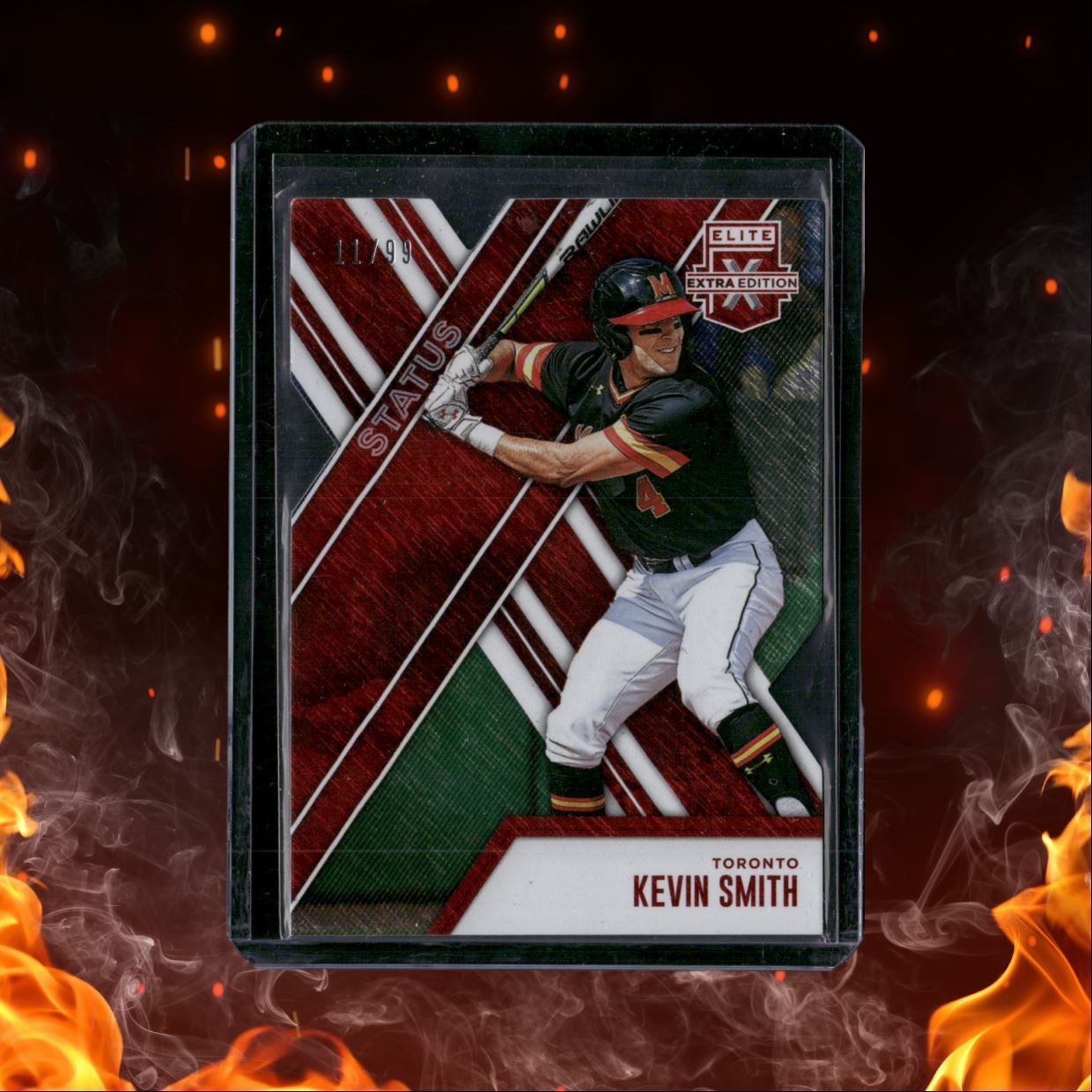 2017 Panini Elite Extra Edition Kevin Smith Status Red 11/99 #199