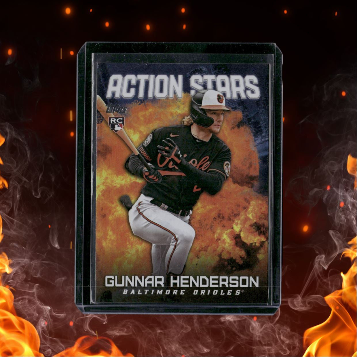 2023 Topps Update Gunnar Henderson Action Stars Rookie #AS-2