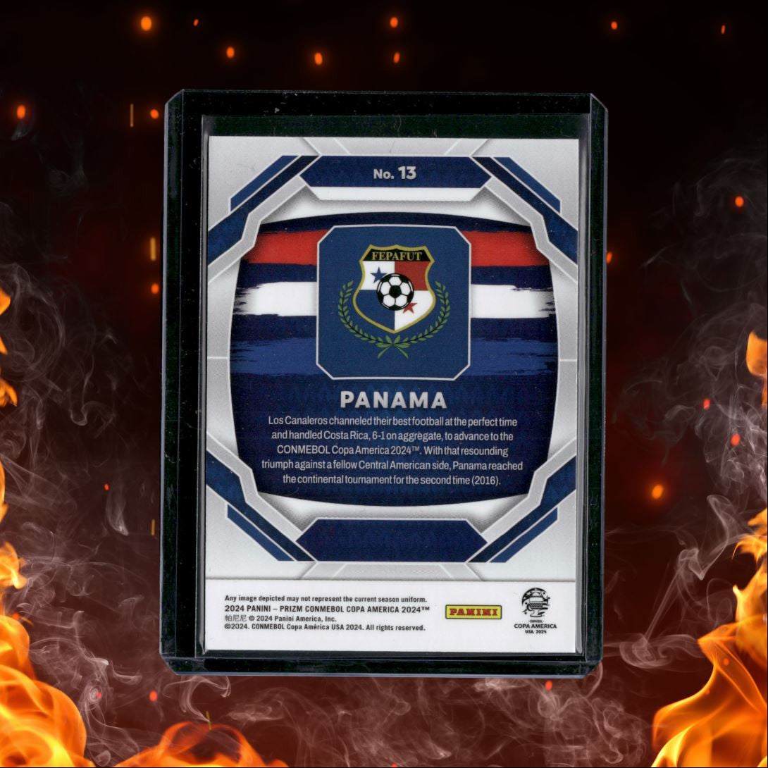 2024 Panini Prizm Copa America Panama Team Logo #13