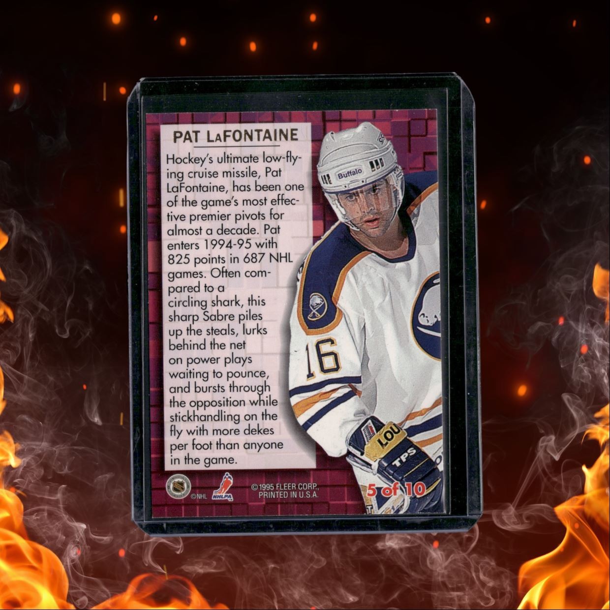 1994-95 Fleer Ultra Pat Lafontaine #5