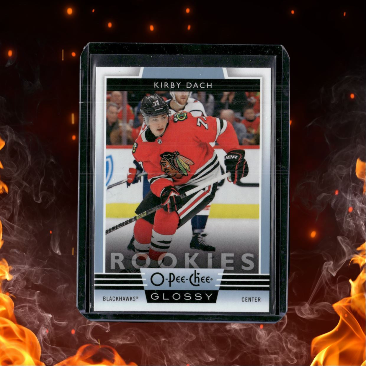2019-20 Upper Deck O-Pee-Chee Kirby Dach Glossy Rookies Rookie #R-12