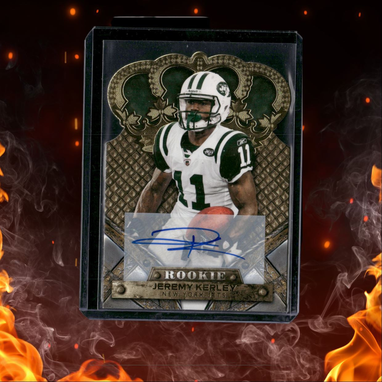 2011 Panini Crown Royale Jeremy Kerley Rookie Auto 254/499 #144