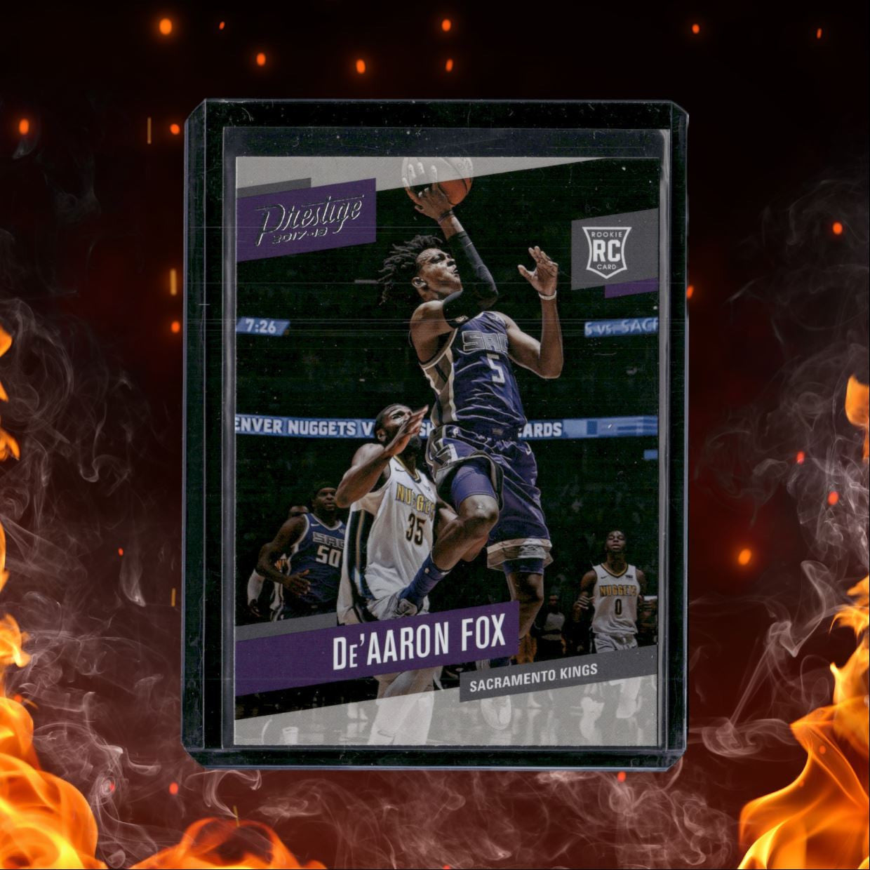 2017-18 Panini Prestige De'Aaron Fox Rookie #155