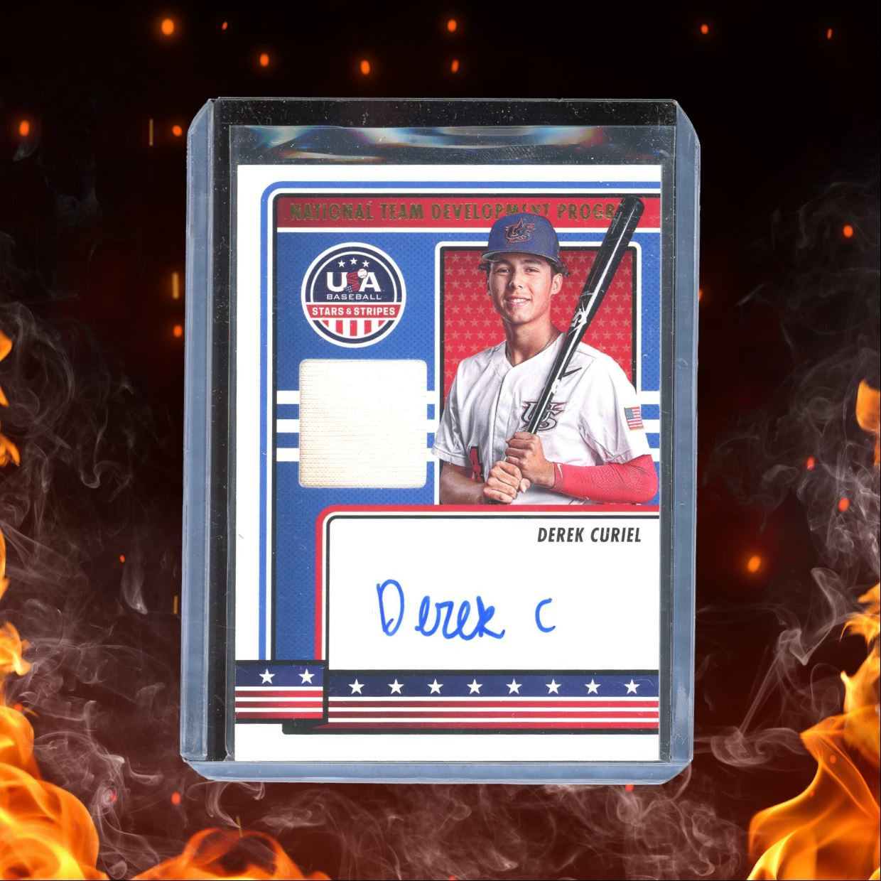 2023 Panini USA Stars & Stripes Derek Curiel National Team Development Program