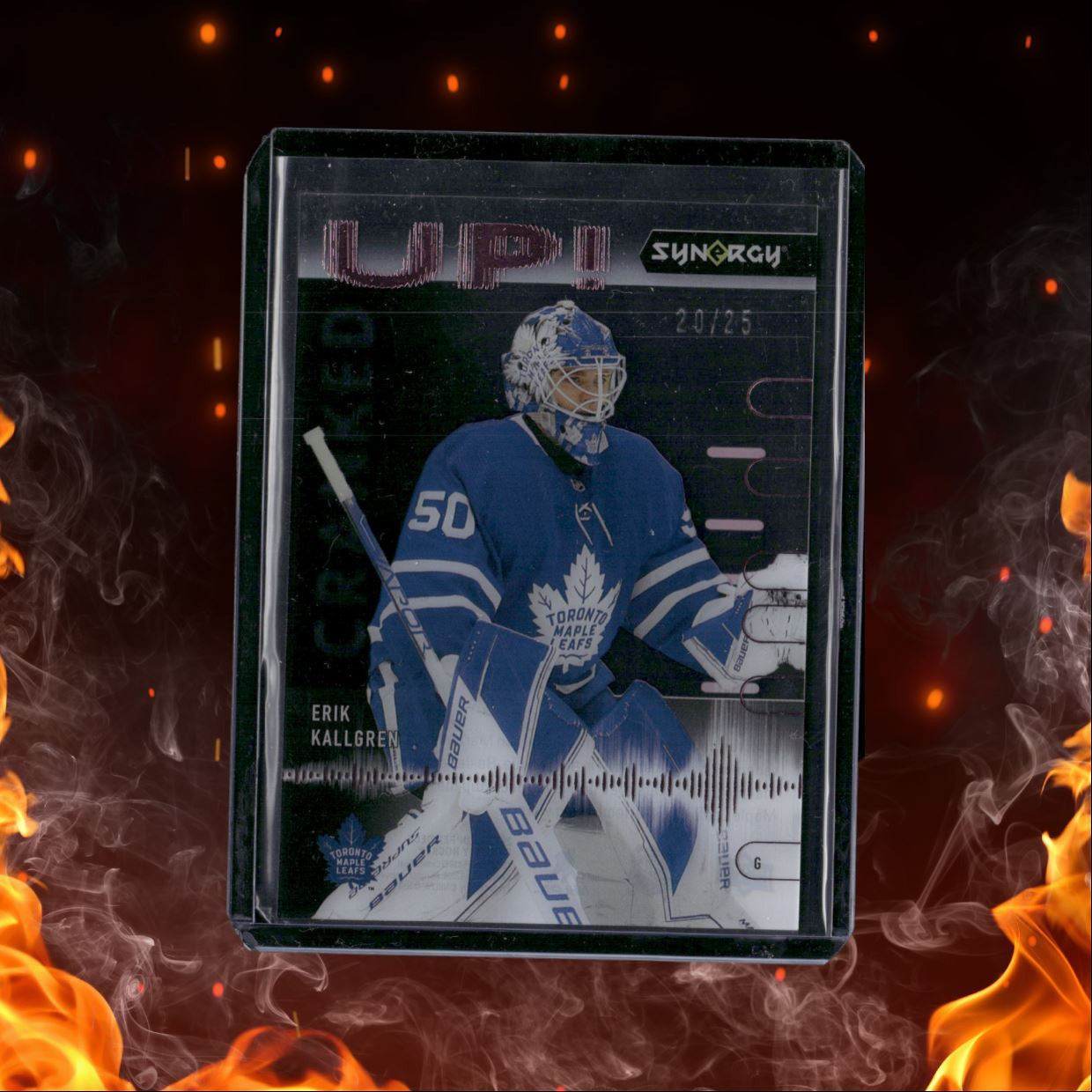 2023-24 Upper Deck NHL Star Rookies Erik Kallgren Cranked Up! Pink Rookie 20/25