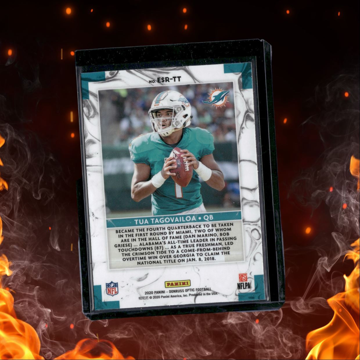 2020 Donruss Optic Tua Tagovailoa Elite Series Rookie #ESR-TT