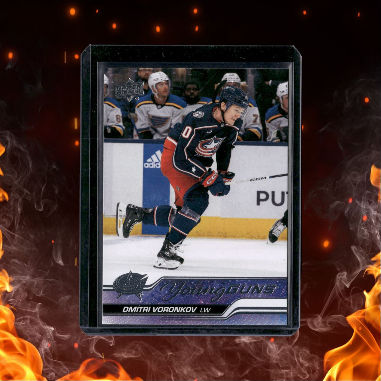 2023-24 Upper Deck Young Guns Dmitri Voronkov Young Guns Rookie #492