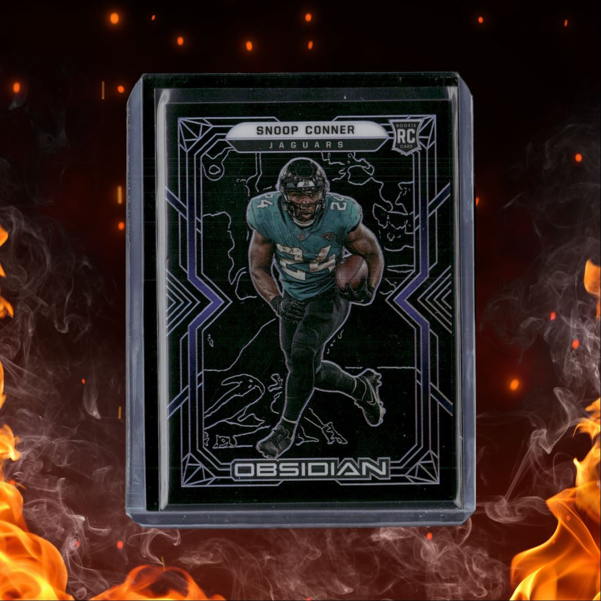 2022 Panini Obsidian Electric Etch Purple Snoop Conner Rookie 081/100 #145