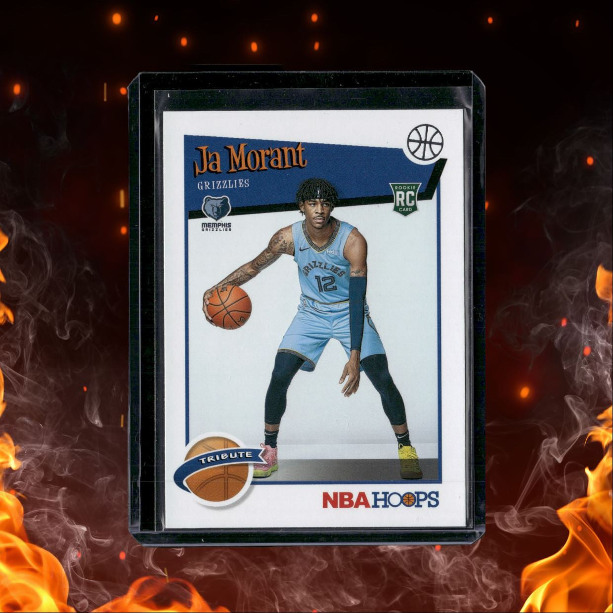 2019-20 Panini Hoops Ja Morant Rookie #297