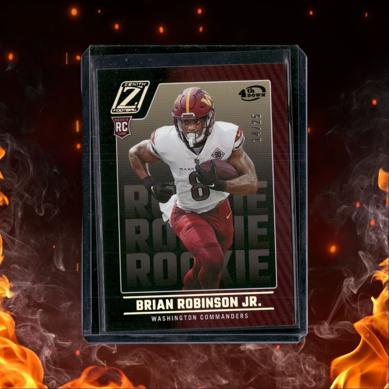 2022 Panini Zenith Brian Robinson Jr. Rookie 14/25 #127