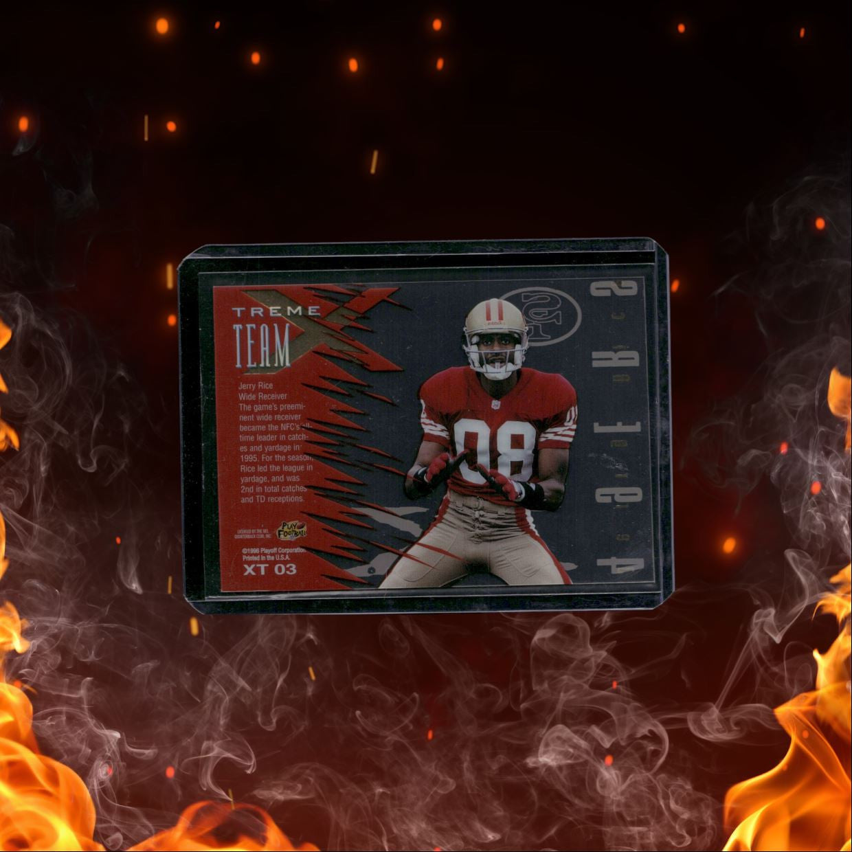 1996 Playoff Jerry Rice Xtreme Team #XT03