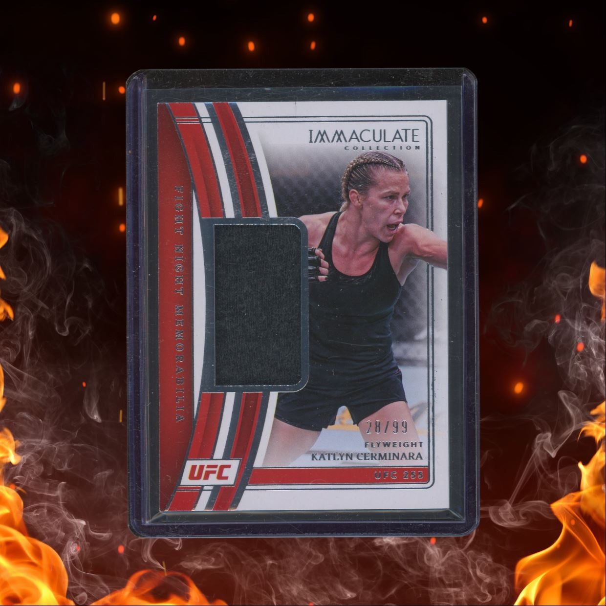 2023 Panini Immaculate Katlyn Cerminara 28/99 #FN-KCN