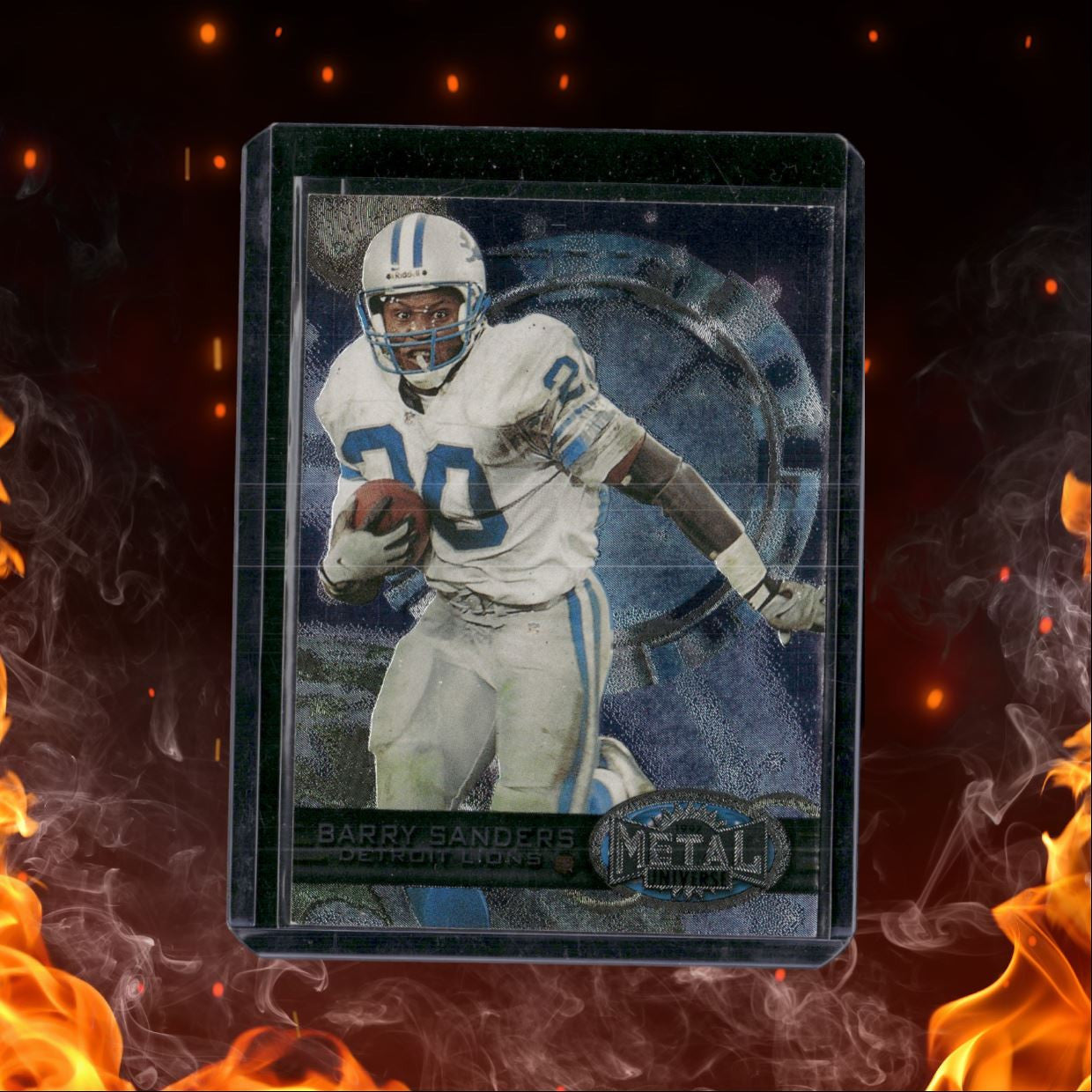 1997 Skybox Metal Universe Barry Sanders #162