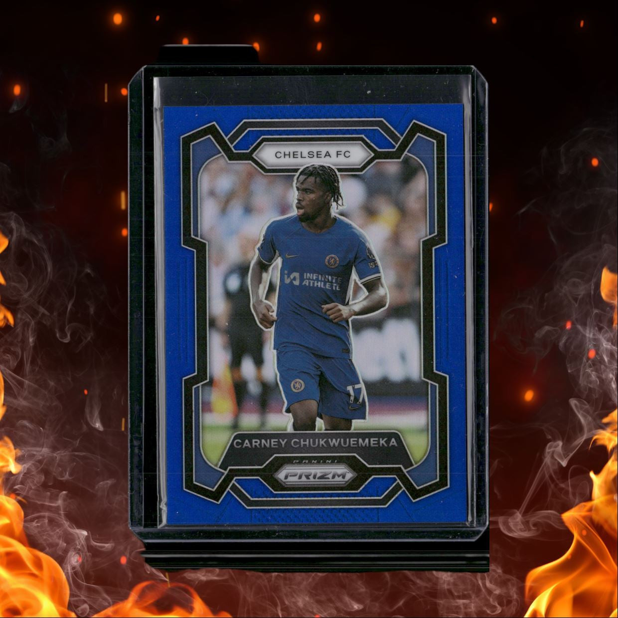 2023 Panini Prizm Carney Chukwuemeka Blue Prizm 044/299 #187