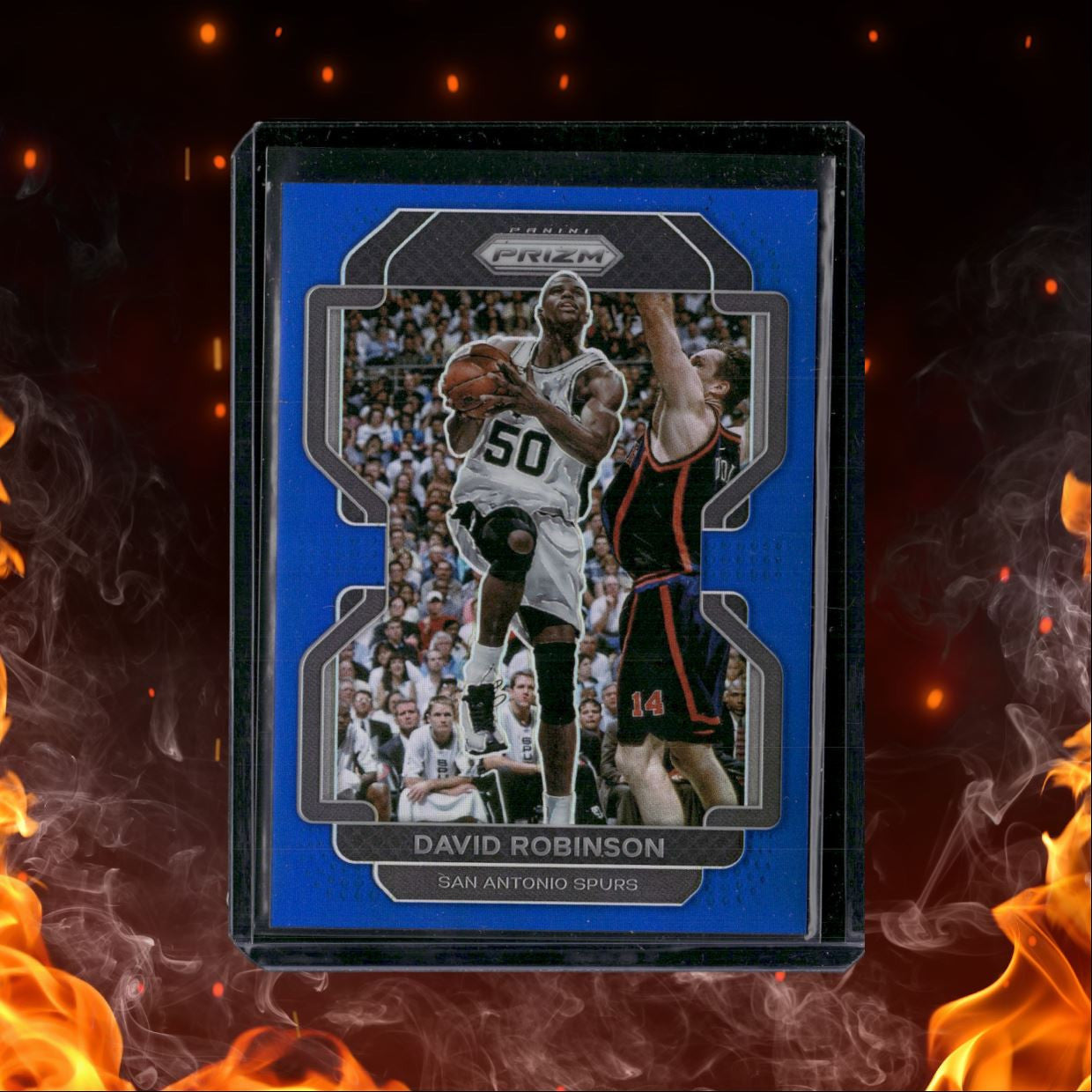 2021-22 Panini Prizm Blue David Robinson 121/199 #242