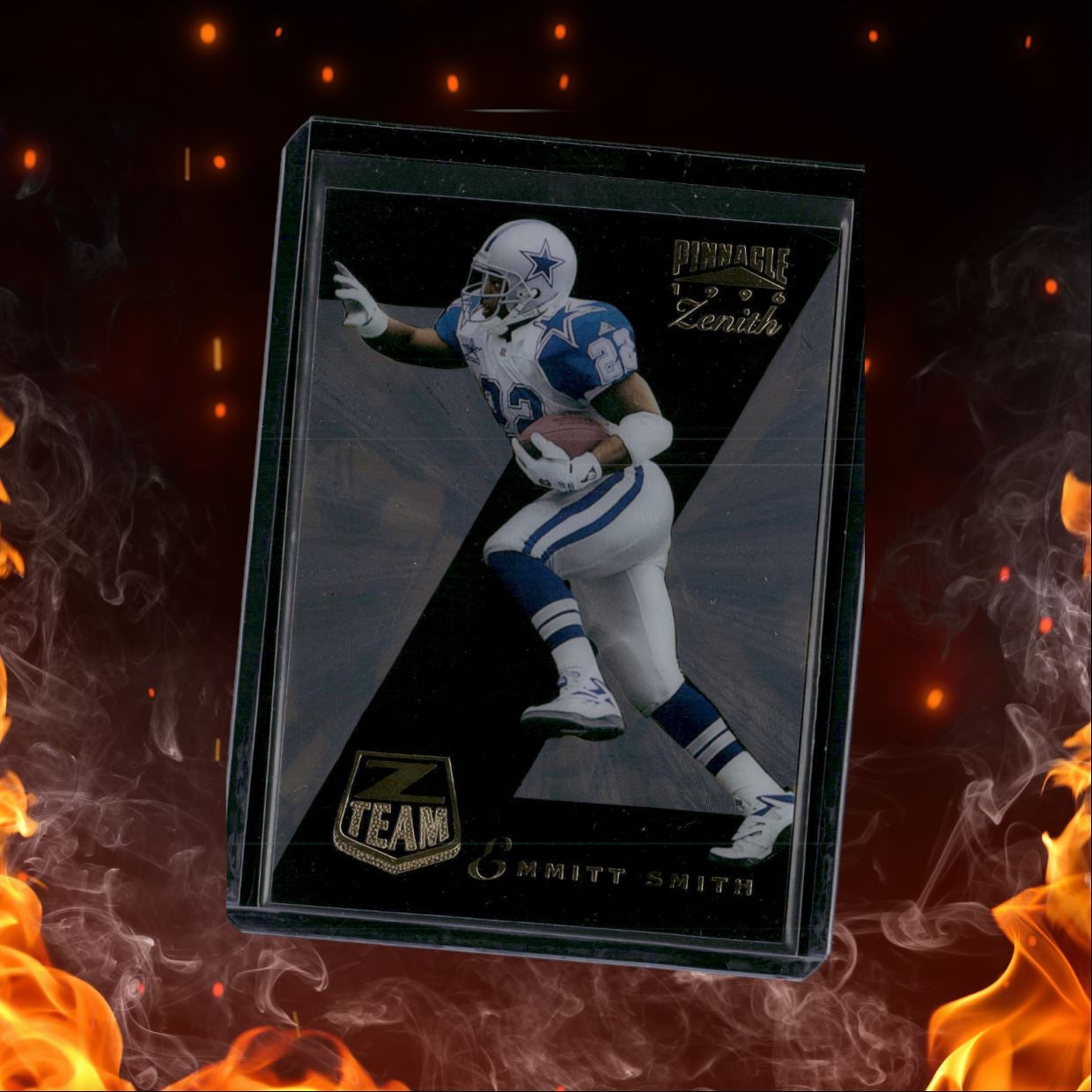 1996 Pinnacle Zenith Emmitt Smith Z Team #4