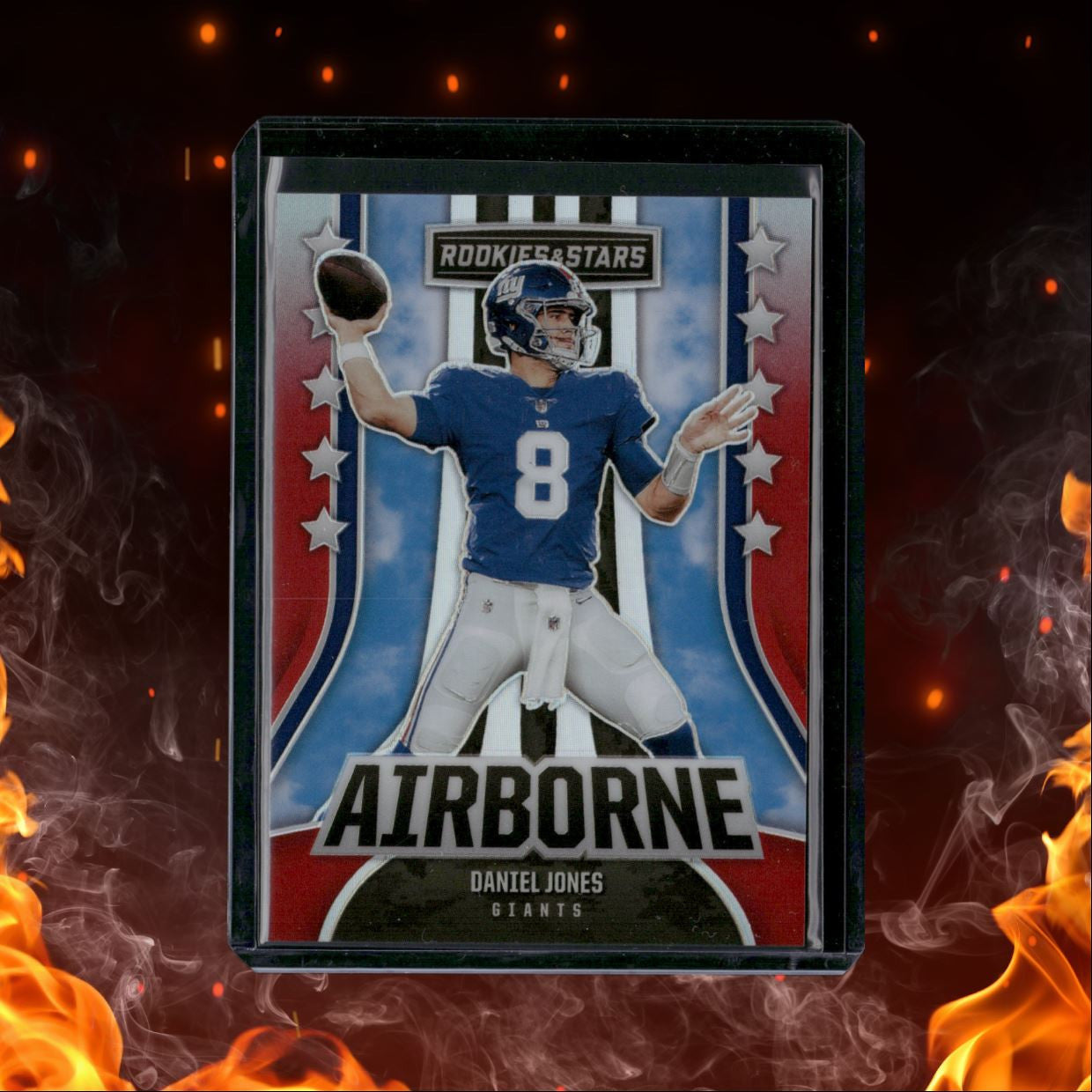 2023 Panini Rookies & Stars Red Airborne Daniel Jones 49/99 #AI-24