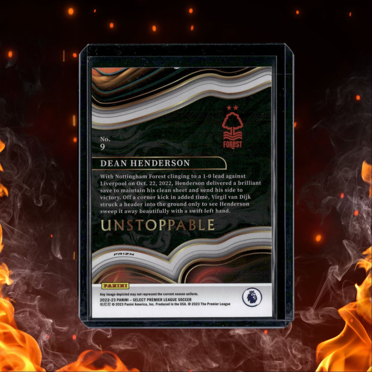 2022 Panini Select Dean Henderson Unstoppable #9
