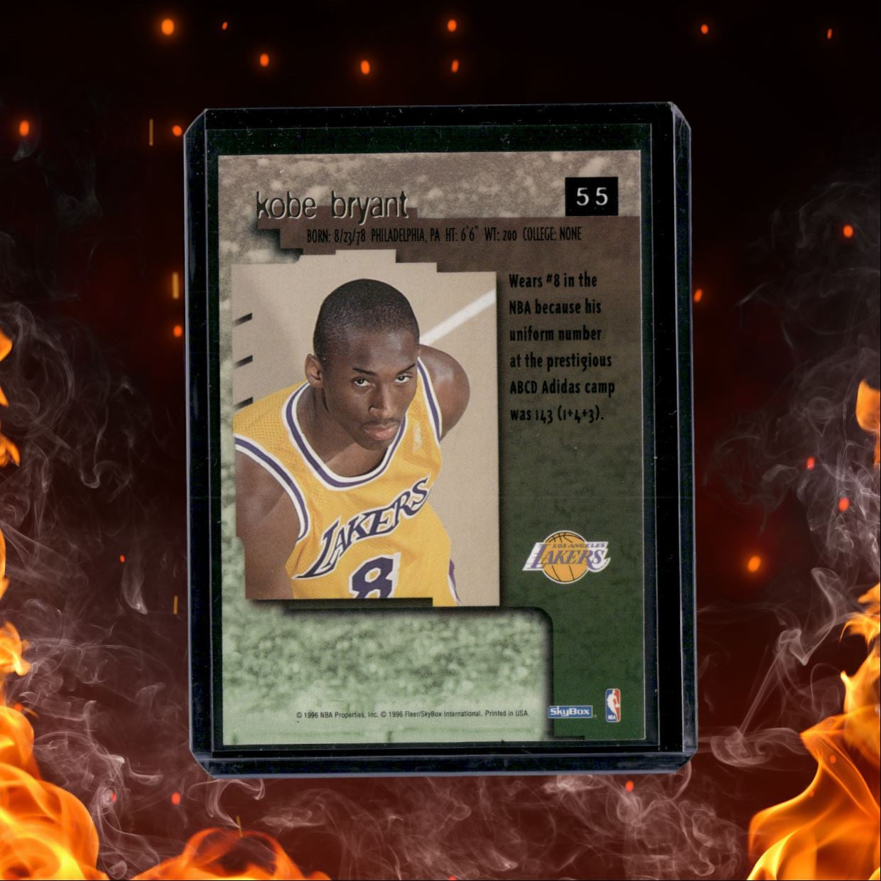 1996-97 Fleer Skybox Premium Kobe Bryant #55