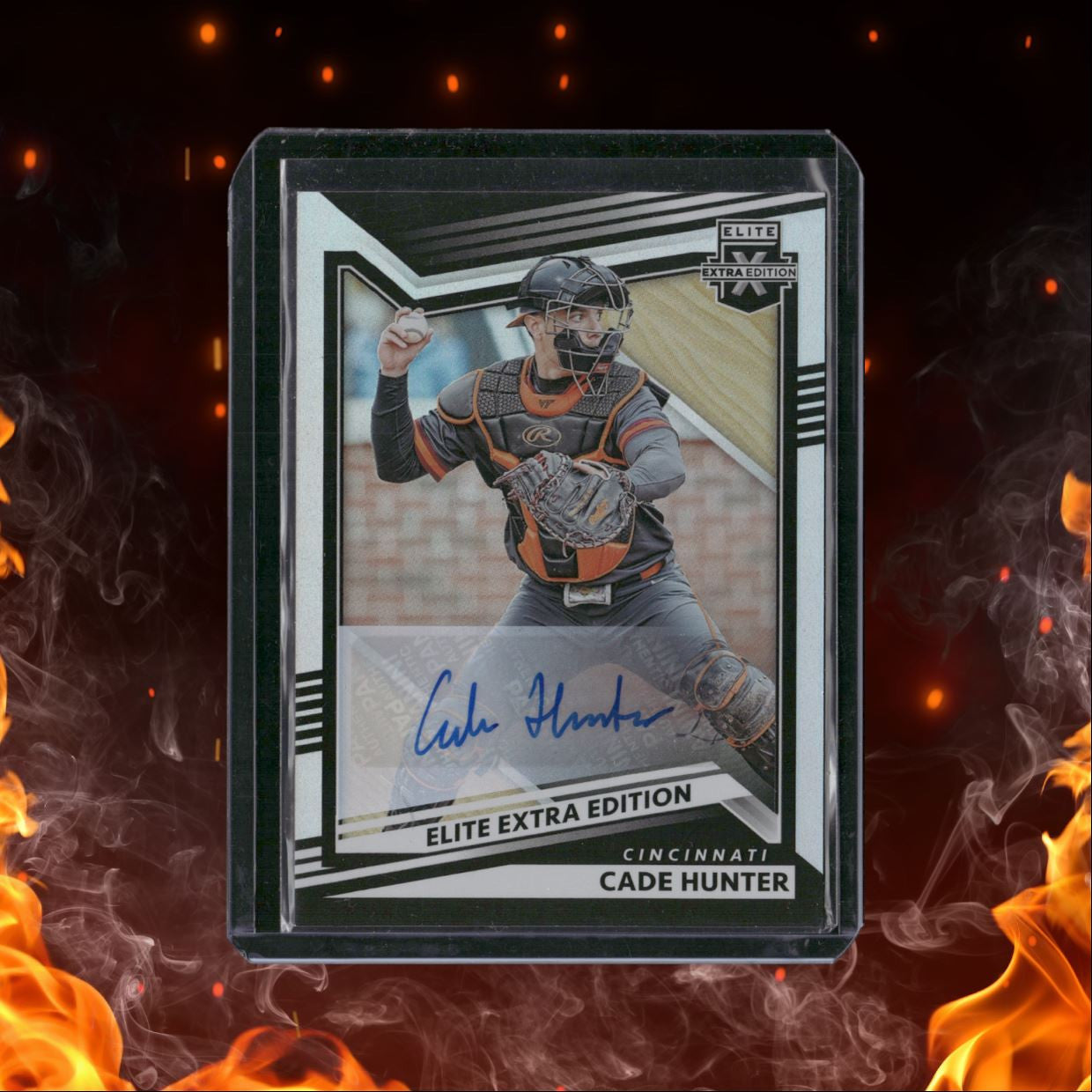 2022 Panini Elite Extra Edition Cade Hunter Auto #153