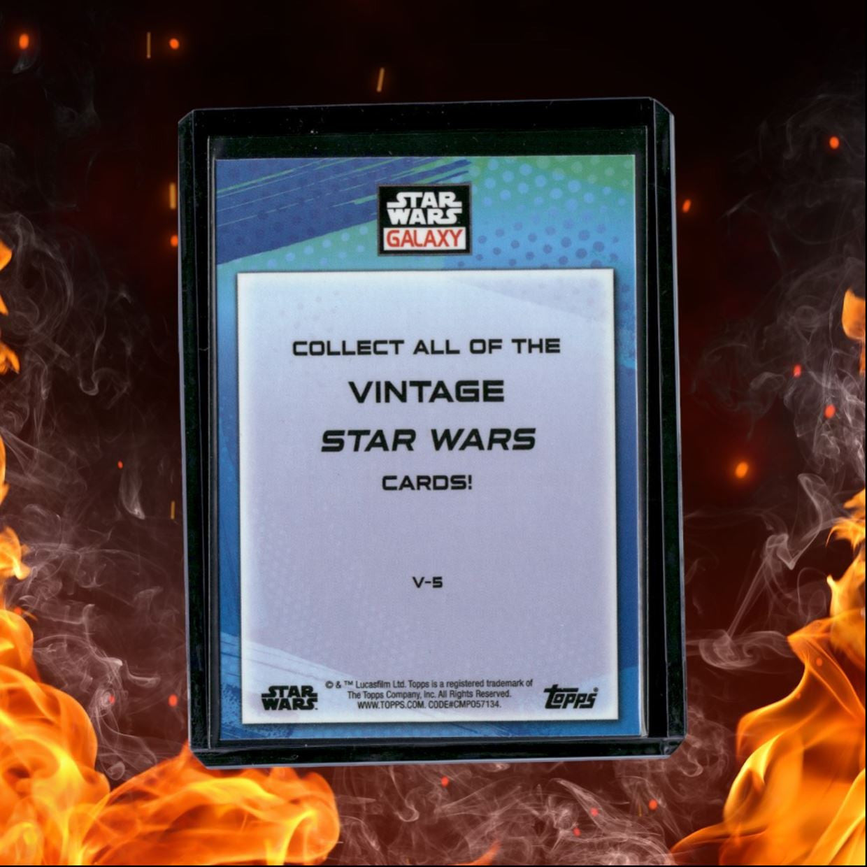 2022 Topps Star Wars Galaxy Chrome Admiral Screed Vintage #V-5