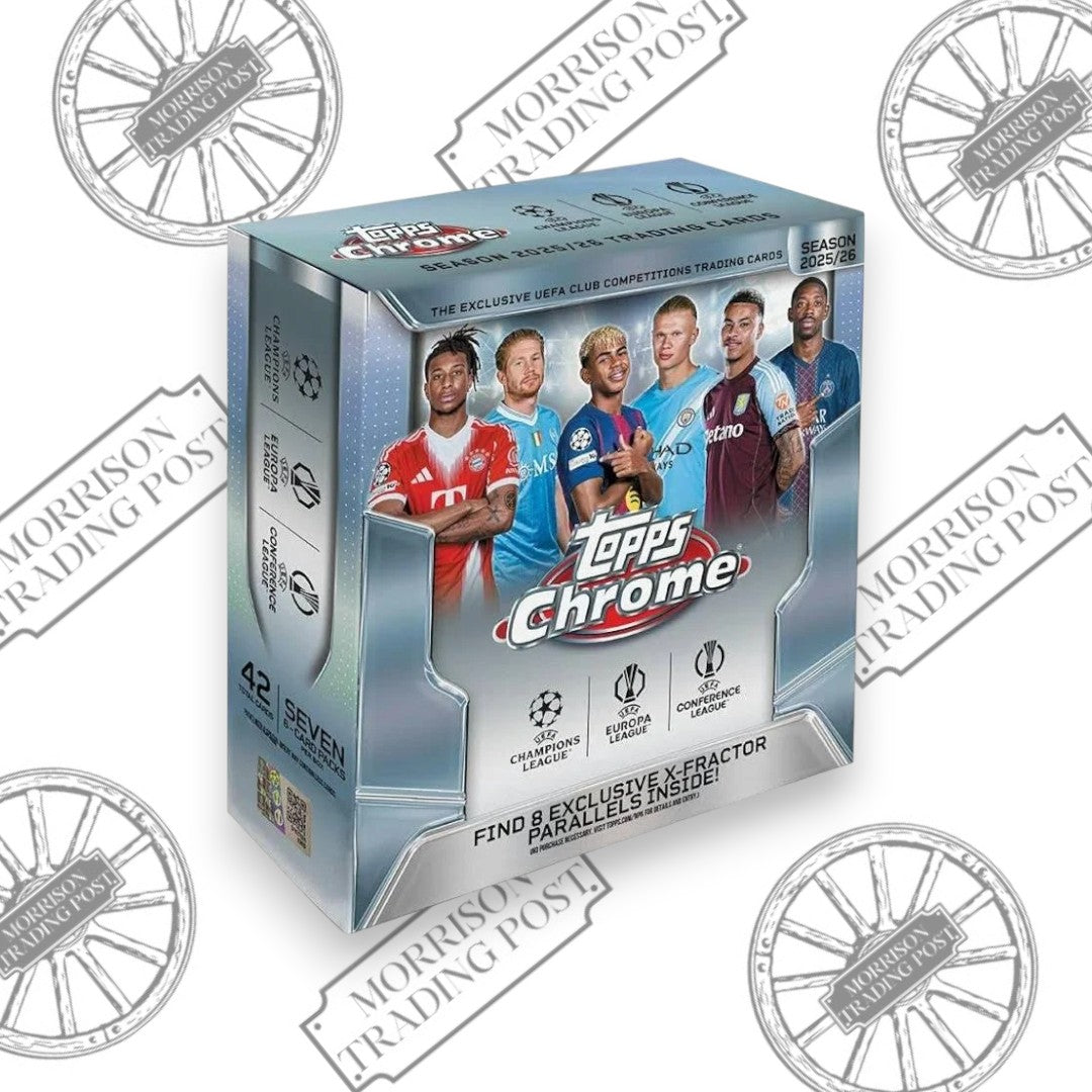 2025-26 Topps Chrome UEFA Mega Box