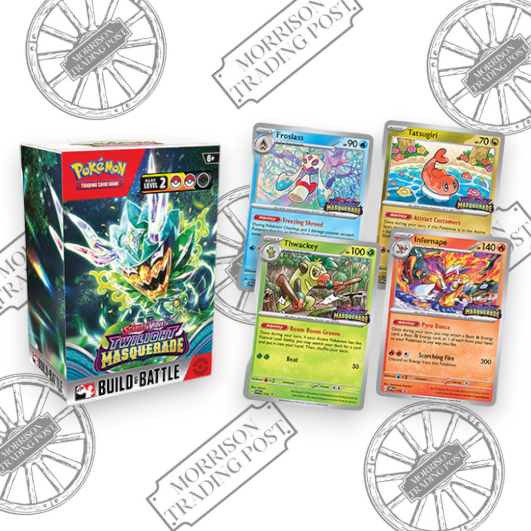 Pokemon Scarlet & Violet Twilight Masquerade Build & Battle Box