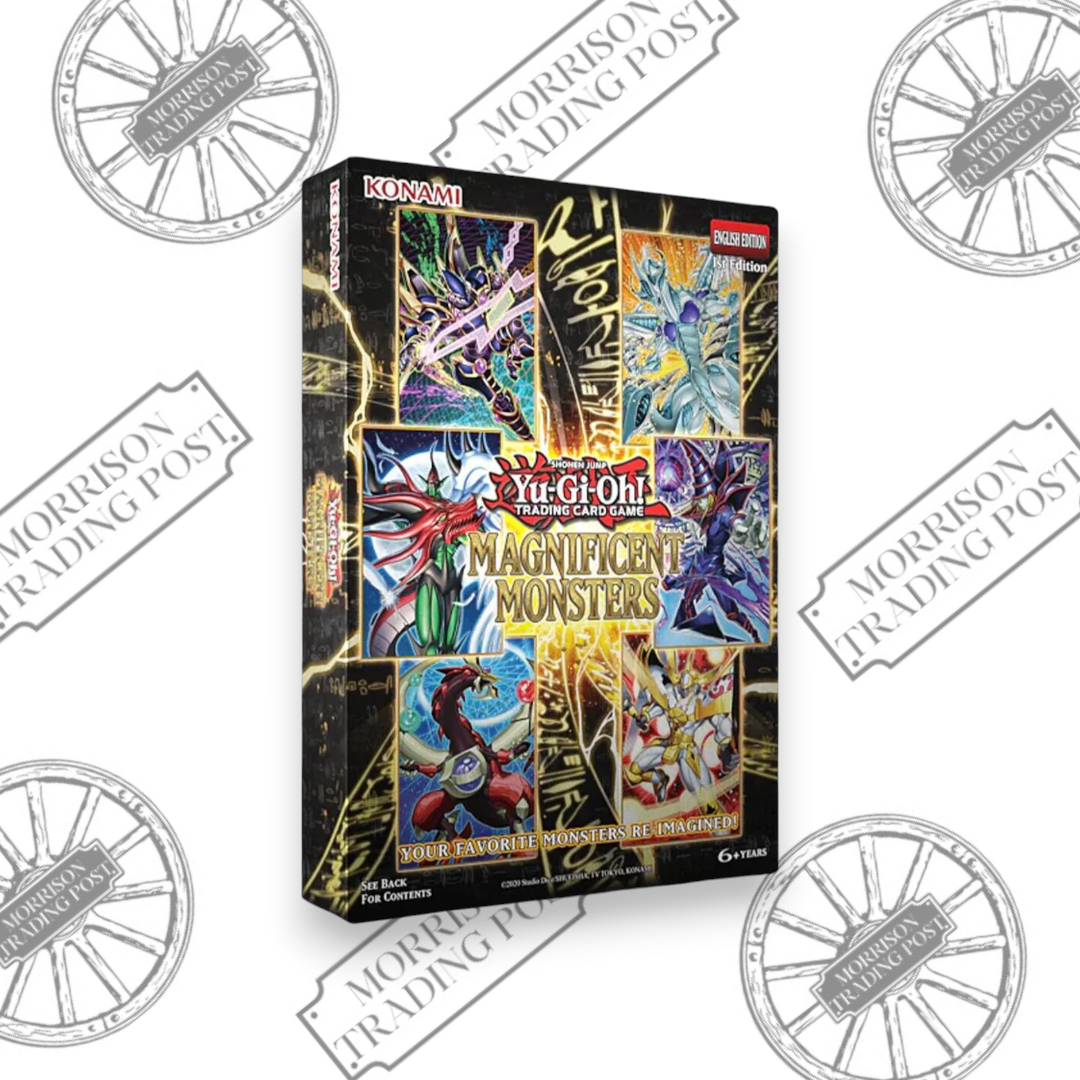 Yu-Gi-Oh! Magnificent Monsters Box Set - 1st Edition — front of sealed box