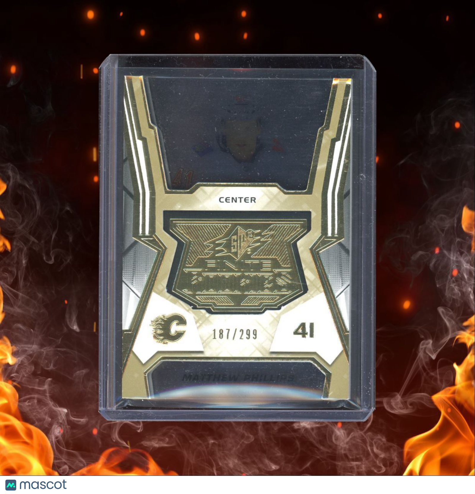 2021-22 Upper Deck SPx Matthew Phillips Gold Rookie 187/299 #F-16
