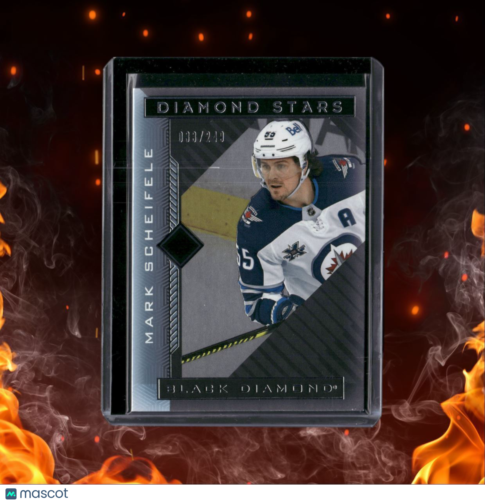 2021-22 Upper Deck Black Diamond Mark Scheifele Diamond Stars 033/249 #BDS-MA