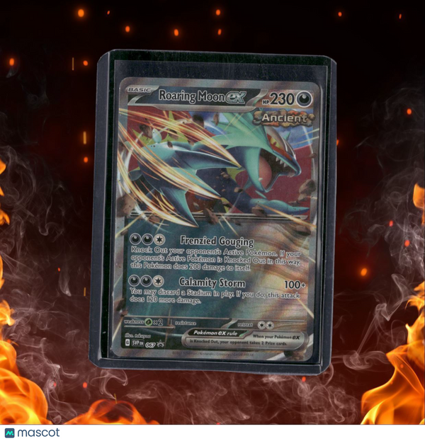 2023 Pokemon Black Star Promo Roaring Moon EX NM #067