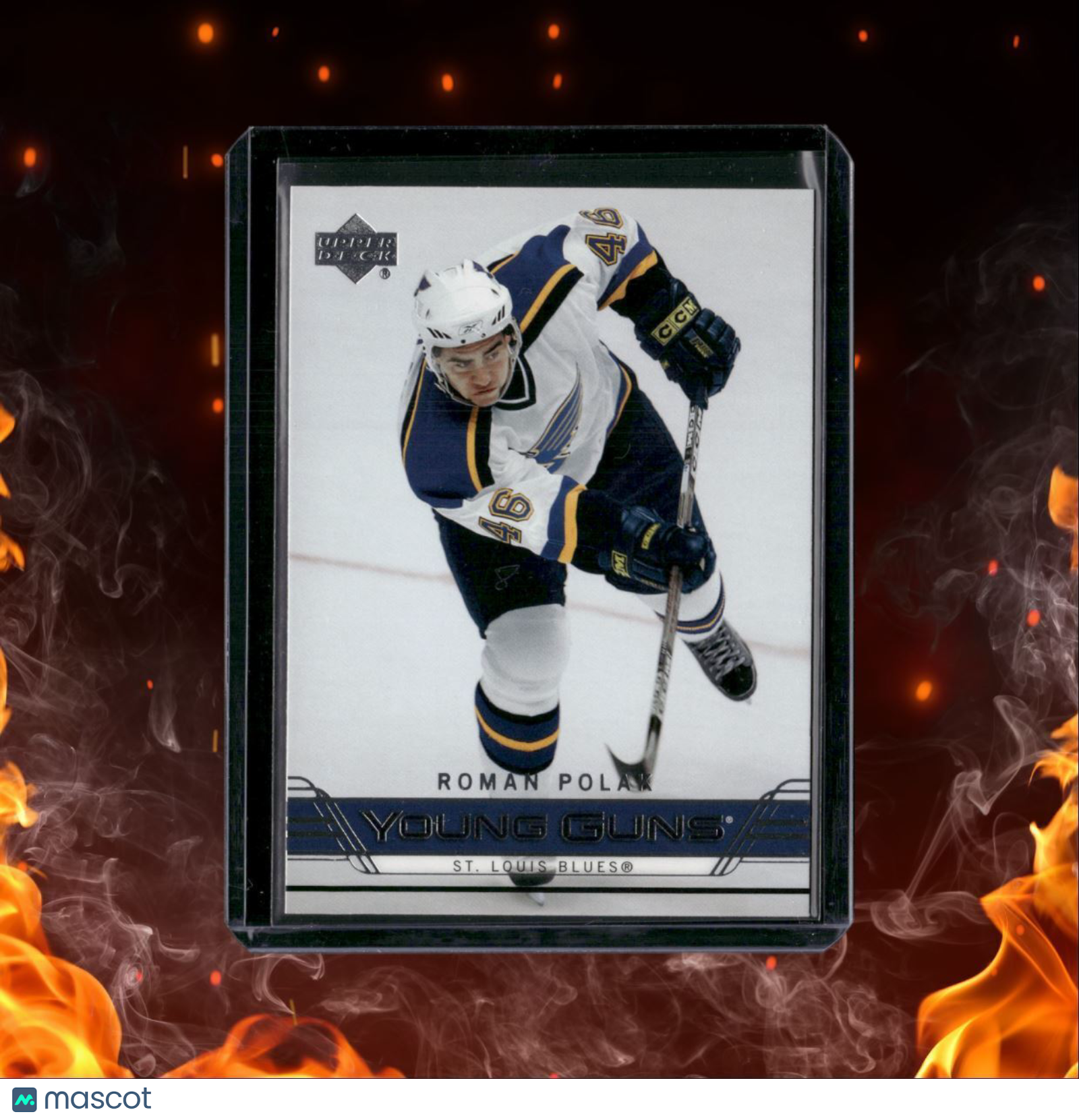 2006-07 Upper Deck Roman Polak Young Guns Rookie #488