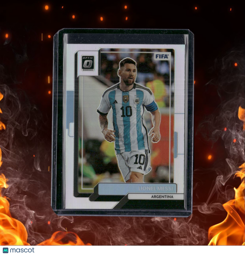 2022 Donruss Optic Lionel Messi Silver Prizm