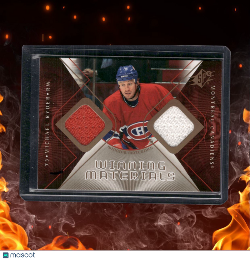 2007-08 Upper Deck SPx Michael Ryder Winning Materials