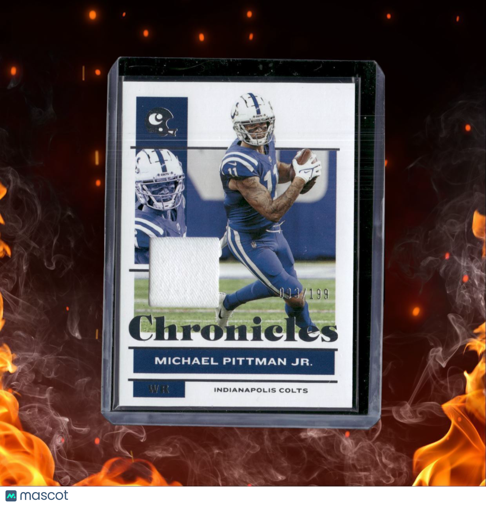 2021 Panini Certified Michael Pittman Jr. jersey Silver 093/199 #42