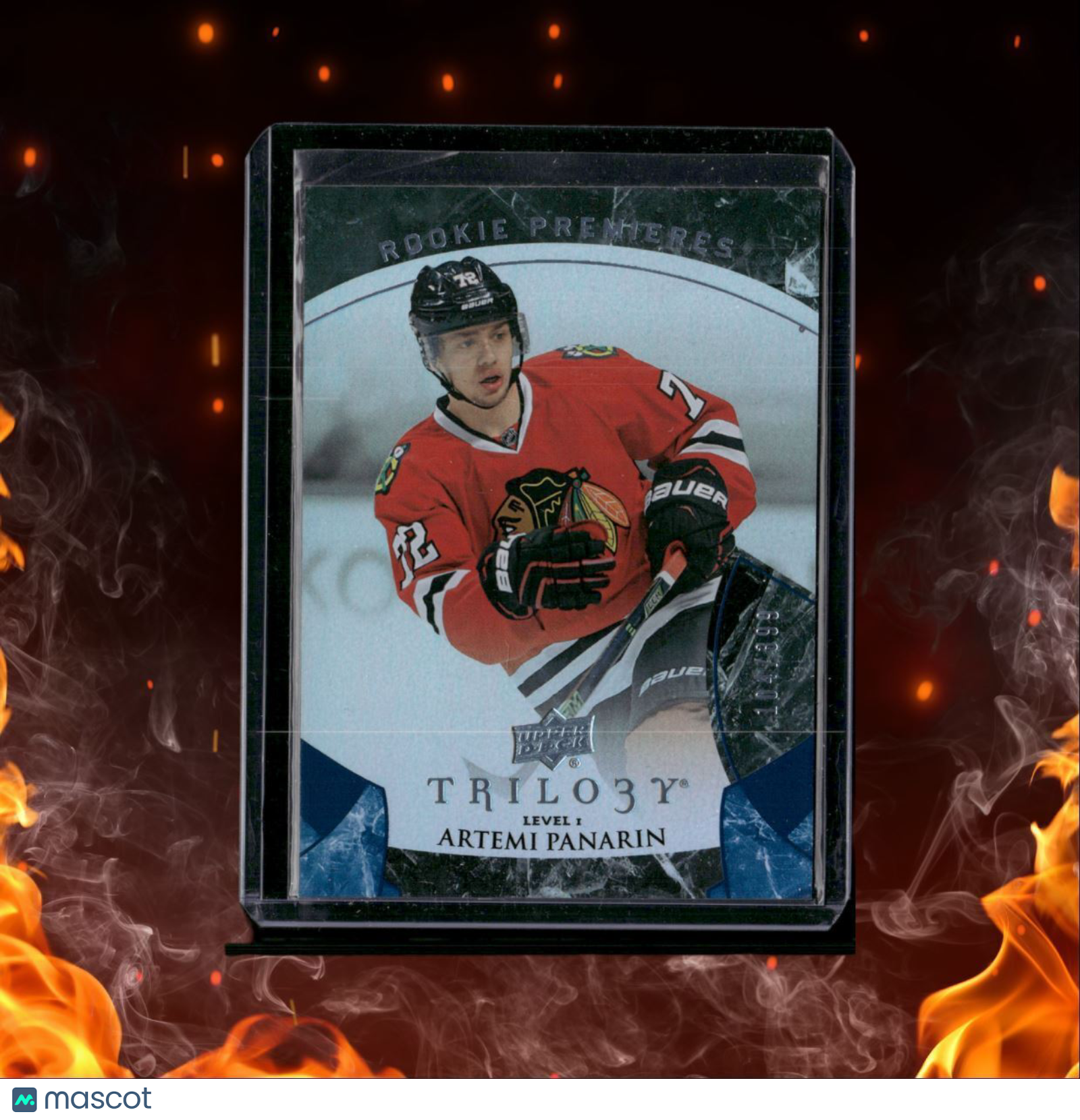 2015-16 Upper Deck Trilogy Artemi Panarin Premiers Level 1 Rookie 104/999 #115