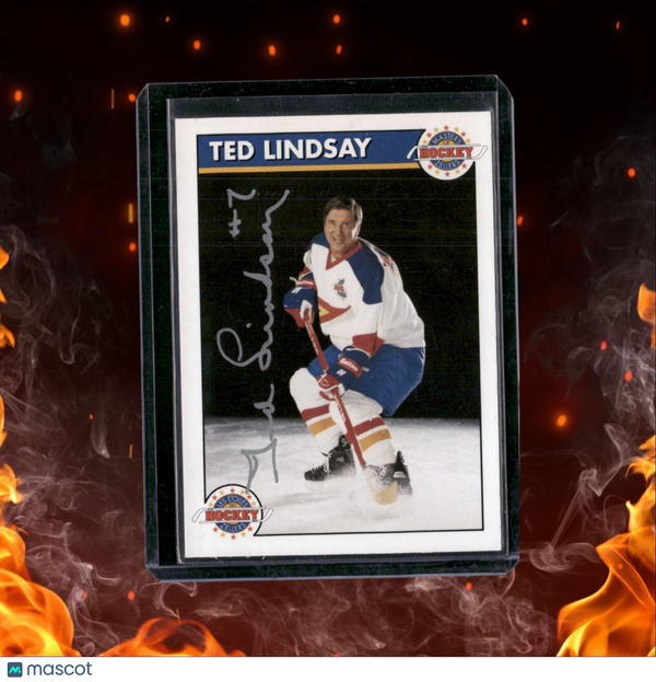 1993-94 Masters of Hockey Signature Series Ted Lindsay #7